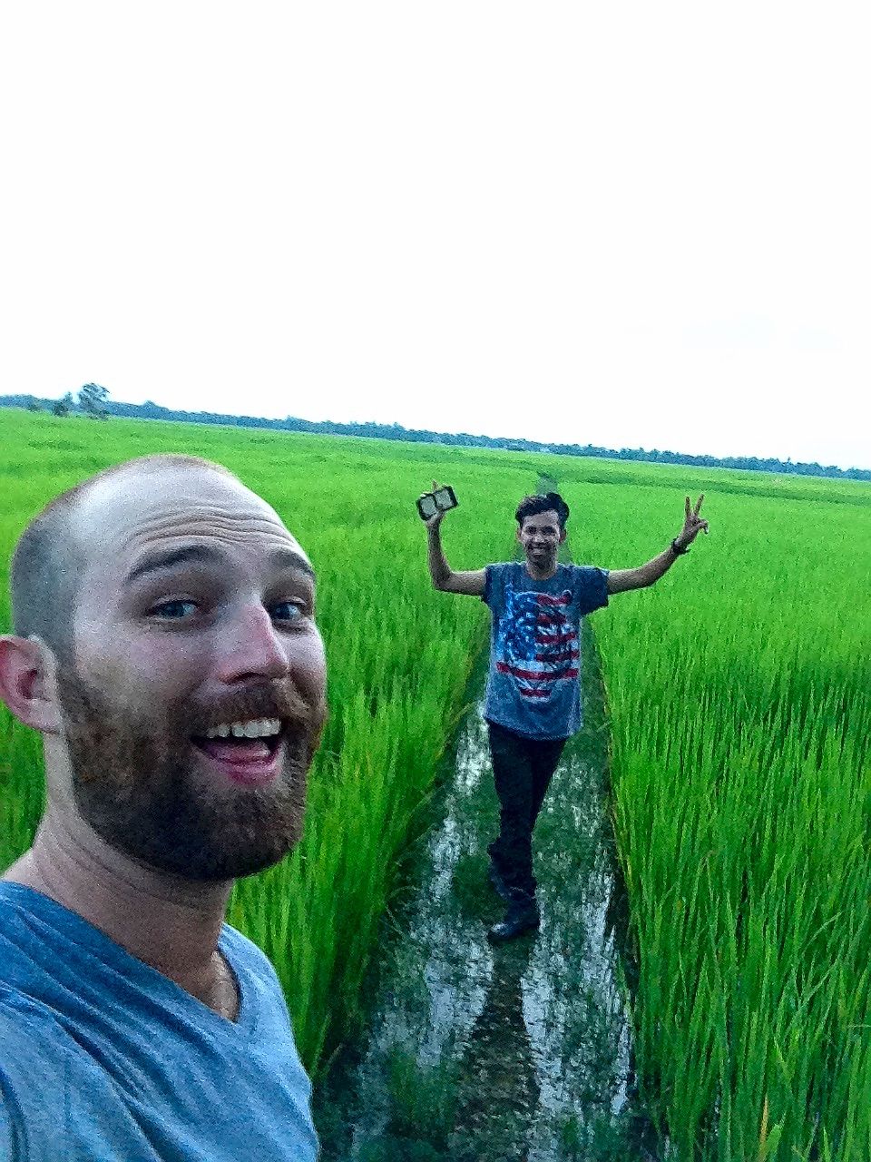 Fellowship and music ministry with Cambodian church leaders