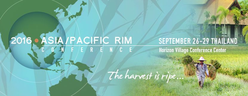 Asia Pacific Rim Conference promotional flyer for Chiang Mai, Thailand
